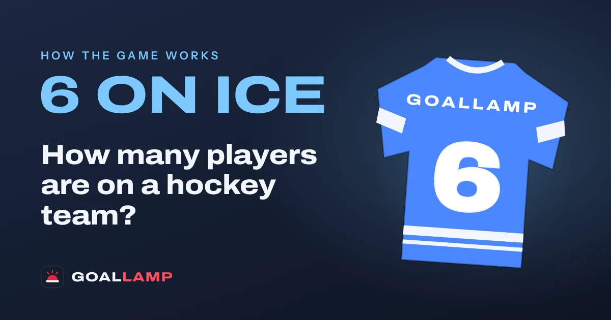 How many players are on a hockey team?